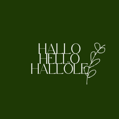 Schön, dass Du hier bist!